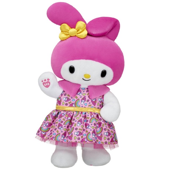 Build-A-Bear Other - Build-A-Bear Workshop Sanrio My Melody Plush with Rainbow Dress